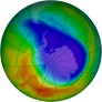 Antarctic Ozone 2014-10-07